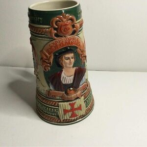 Historical 500th anniversary “Discovery of the New World” ceramic mug.